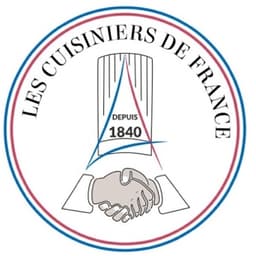 Logotype Membre des Cuisiniers de France - Promotion du patrimoine culinaire et des métiers de bouche