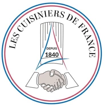 Logotype Membre des Cuisiniers de France - Promotion du patrimoine culinaire et des métiers de bouche